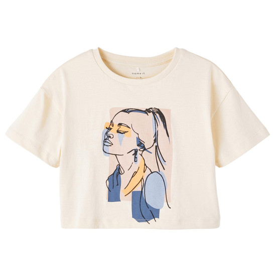 Name It Παιδική κοντομάνικη μπλούζα